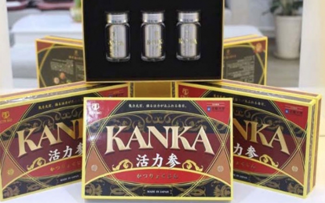 Chào bán như thuốc kích dục, sản phẩm Kanka-Katsuryokujin đang qua mặt các cơ quan chức năng?