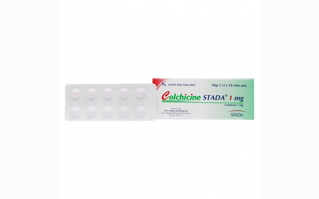Colchicine Stada 1mg: Chỉ định, chống chỉ định, cách dùng