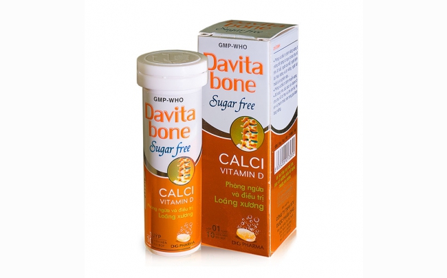 Davita Bone Sugar Free: Chỉ định, chống chỉ định, cách dùng