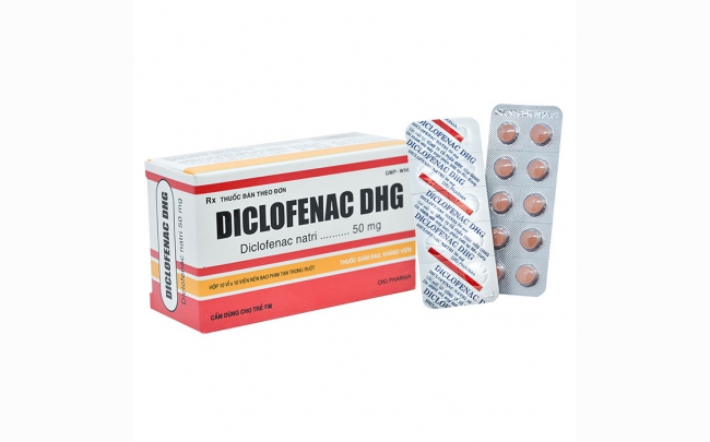Diclofenac DHG: Chỉ định, chống chỉ định, cách dùng