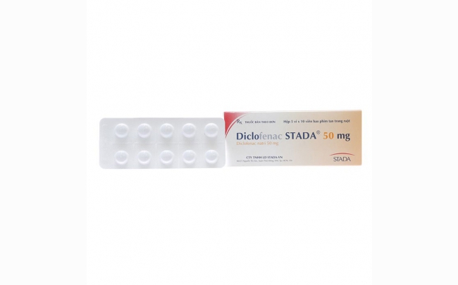 Diclofenac Stada 50mg: Chỉ định, chống chỉ định, cách dùng