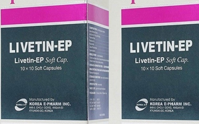 Đình chỉ lưu hành thuốc LivetinEP không đạt tiêu chuẩn chất lượng