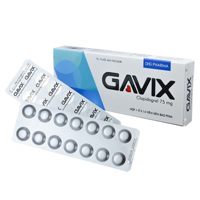 Gavix 75mg: Chỉ định, chống chỉ định, cách dùng