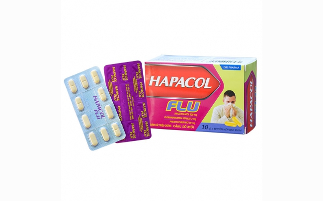 Hapacol Flu: Chỉ định, chống chỉ định, cách dùng