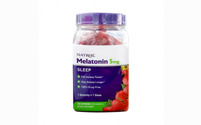 Kẹo ngủ ngon Natrol Gummies Melatonin 5mg: Chỉ định, chống chỉ định, cách dùng