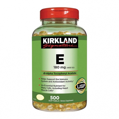 Kirkland Vitamin E 400 IU: Chỉ định, chống chỉ định, cách dùng