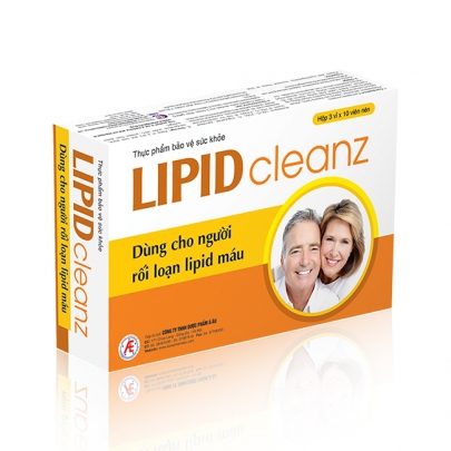 Lipid Cleanz giúp cân bằng mỡ máu: Chỉ định, chống chỉ định, cách dùng