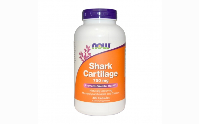 Sụn cá mập Now Shark Cartilage 750 mg: Chỉ định, chống chỉ định, cách dùng