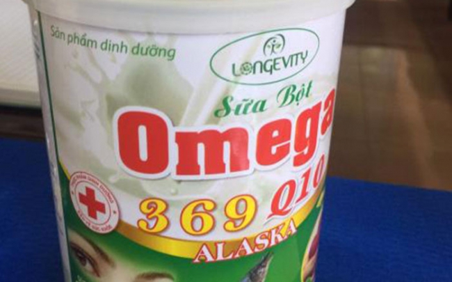Thu giữ 5.000 hộp sữa bột Omega 369 Q10 ALASKA không đủ tiêu chuẩn
