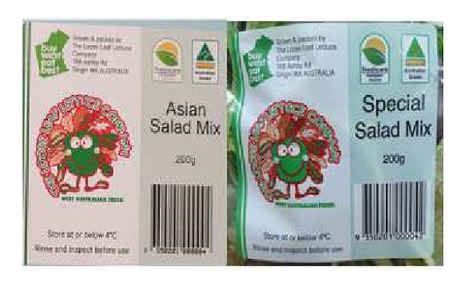 Thu hồi sản phẩm salad ở Úc vì nhiễm khuẩn Salmonella