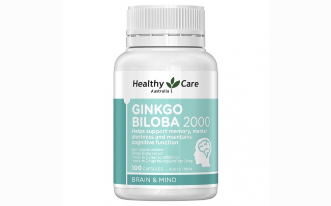 Thuốc bổ não Healthy Care Ginkgo Biloba 2000: Chỉ định, chống chỉ định, cách dùng