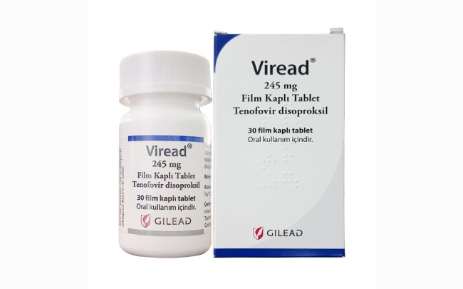 Thuốc điều trị viêm gan B Gilead Viread 245mg: Chỉ định, chống chỉ định, cách dùng