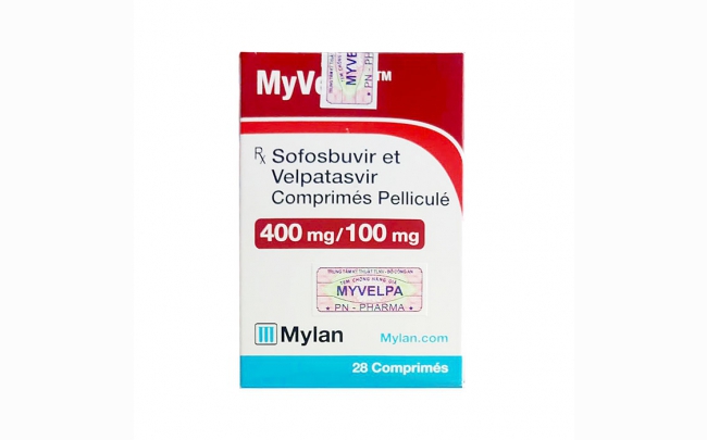 Thuốc điều trị viêm gan C Myvelpa: Chỉ định, chống chỉ định, cách dùng