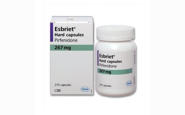 Thuốc điều trị xơ phổi Roche Esbriet 267mg: Chỉ định, chống chỉ định, cách dùng