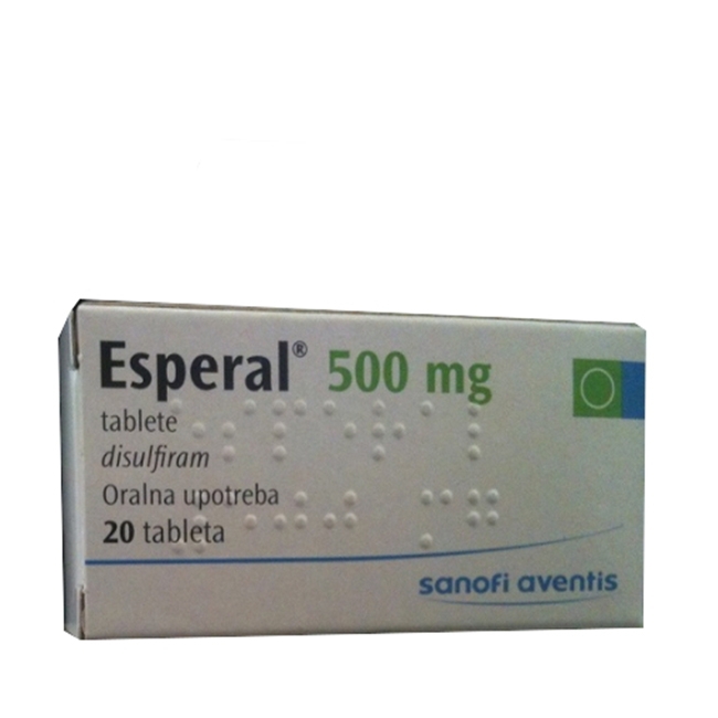 Thuốc cai rượu Esperal 500mg của Pháp