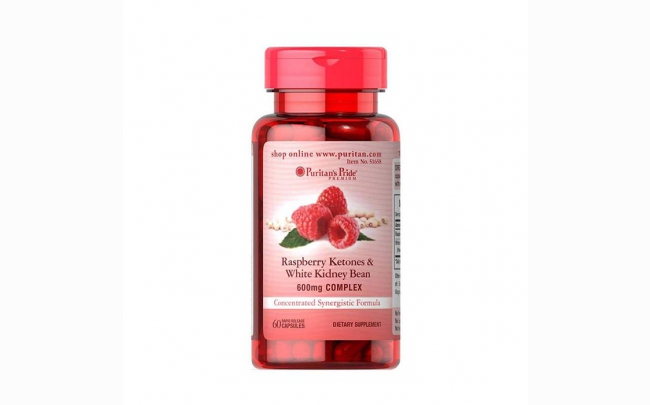 Thuốc giảm cân Puritan’s Pride Raspberry Ketones & White Kidney Bean 600mg Complex: Chỉ định, chống chỉ định, cách dùng