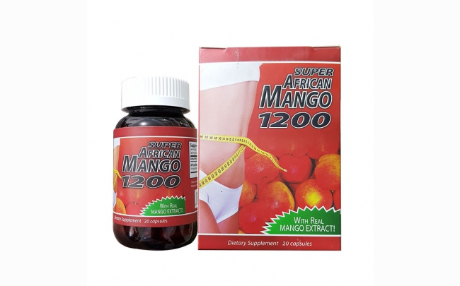 Thuốc giảm cân Super African Mango 1200: Chỉ định, chống chỉ định, cách dùng