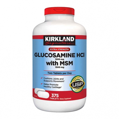 Thuốc Glucosamine HCl 1500mg with MSM 1500mg: Chỉ định, chống chỉ định, cách dùng