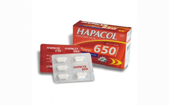 Thuốc Hapacol 650 Dhg: Chỉ định, chống chỉ định, cách dùng