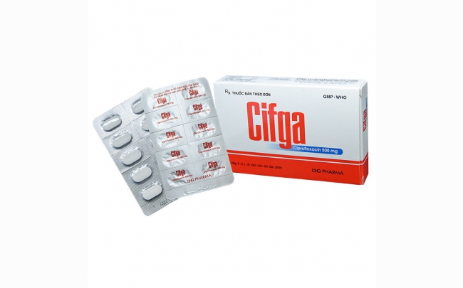 Thuốc kháng sinh Cifga: Chỉ định, chống chỉ định, cách dùng
