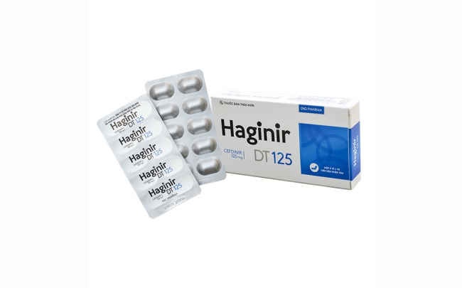 Thuốc kháng sinh Haginir 125 DT: Chỉ định, chống chỉ định, cách dùng