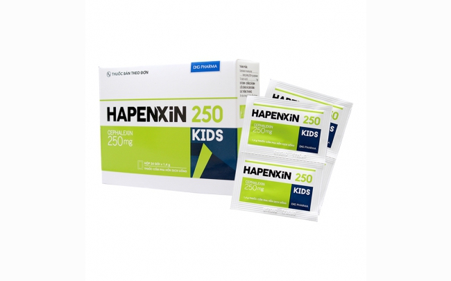 Thuốc kháng sinh Hapenxin 250 Kids: Chỉ định, chống chỉ định, cách dùng