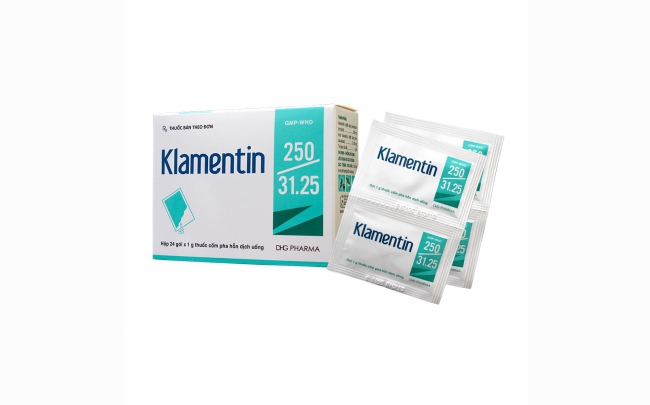 Thuốc kháng sinh Klamentin 250/31,25mg: Chỉ định, chống chỉ định, cách dùng