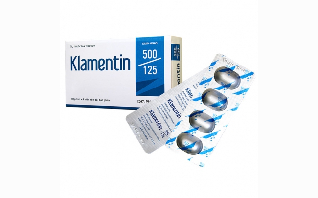 Thuốc kháng sinh Klamentin 500/125mg: Chỉ định, chống chỉ định, cách dùng