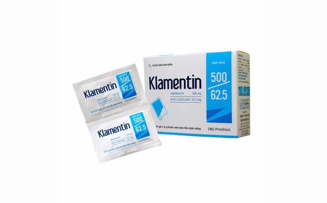 Thuốc kháng sinh Klamentin 500/62.5mg: Chỉ định, chống chỉ định, cách dùng