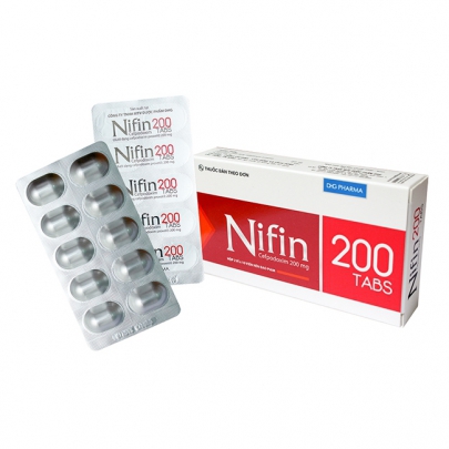 Thuốc kháng sinh Nifin 200: Chỉ định, chống chỉ định, cách dùng