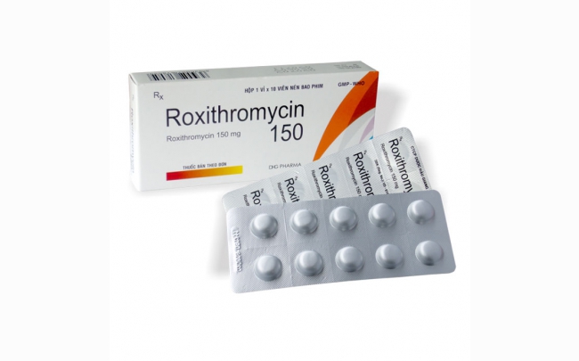 Thuốc kháng sinh Roxithromycin: Chỉ định, chống chỉ định, cách dùng