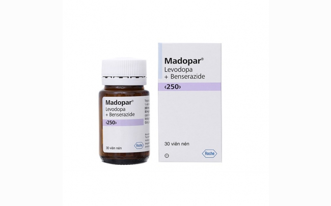 Thuốc Madopar 200mg/50mg: Chỉ định, chống chỉ định, cách dùng
