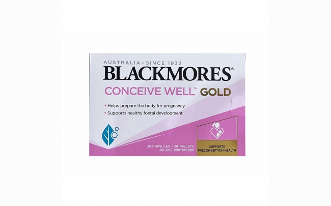 Thuốc tăng khả năng thụ thai Blackmores Conceive Well Gold: Chỉ định, chống chỉ định, cách dùng