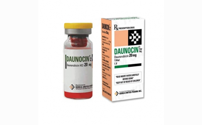 Thuốc tiêm Daunocin 20mg: Chỉ định, chống chỉ định, cách dùng