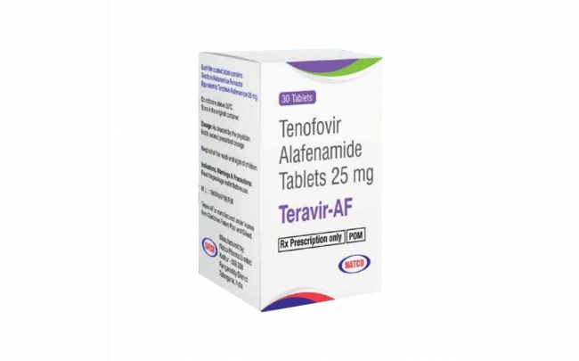 Thuốc trị viêm gan B Teravir AF 25mg: Chỉ định, chống chỉ định, cách dùng