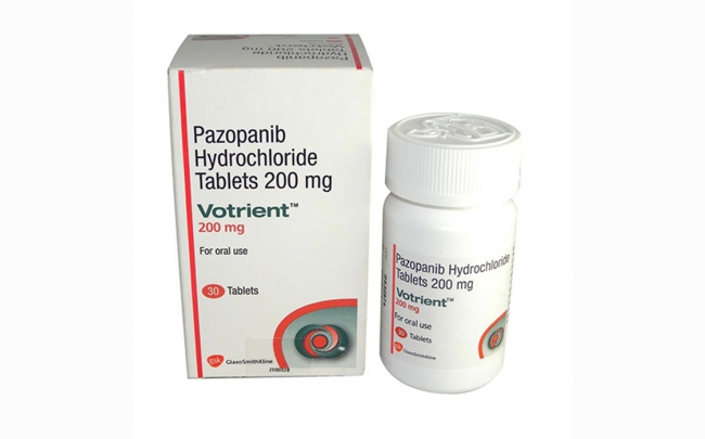 Thuốc ung thư GSK Votrient 200 mg: Chỉ định, chống chỉ định, cách dùng