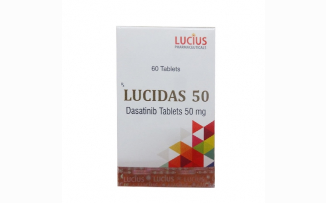 Thuốc ung thư Lucius Lucidas Dasatinib 50mg: Chỉ định, chống chỉ định, cách dùng