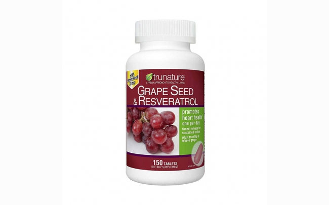 Viên chống oxy hóa Trunature Grape Seed Resveratrol: Chỉ định, chống chỉ định, cách dùng