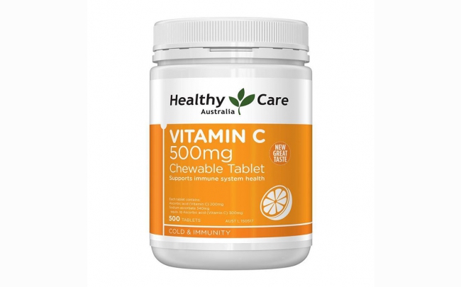 Viên nhai Vitamin C Healthy Care 500mg: Chỉ định, chống chỉ định, cách dùng