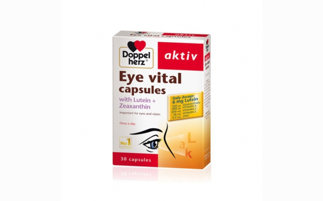 Viên uống bổ mắt Doppelherz Eye Vital Capsules: Chỉ định, chống chỉ định, cách dùng