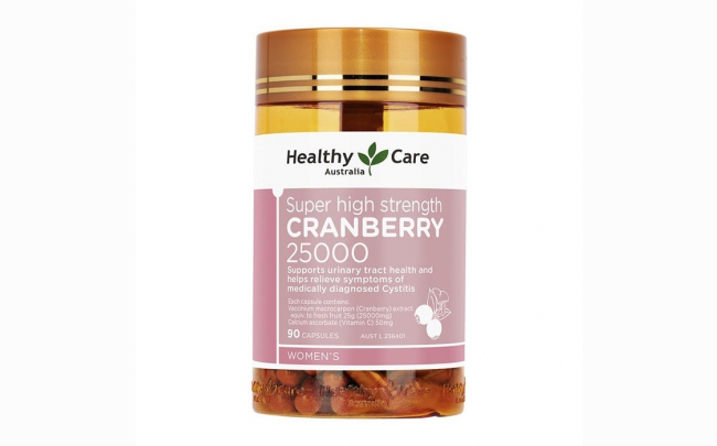 Viên uống Healthy Care Cranberry 25000mg: Chỉ định, chống chỉ định, cách dùng