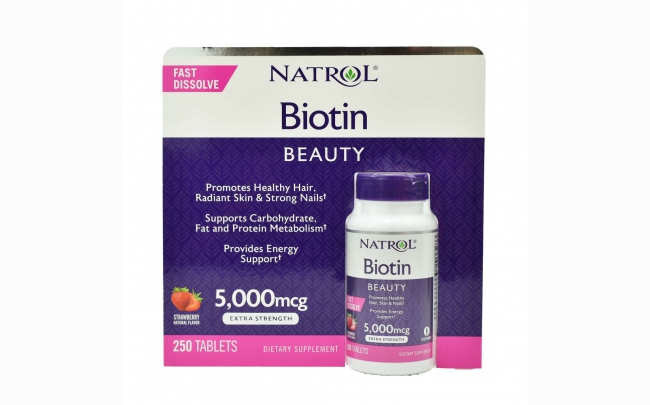 Viên uống Natrol Biotin Beauty 5000mcg: Chỉ định, chống chỉ định, cách dùng