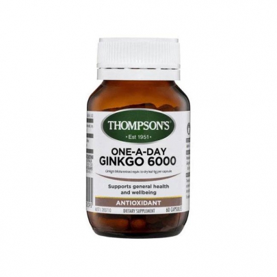 Viên uống Thompson’s One-A-Day Ginkgo 6000: Chỉ định, chống chỉ định, cách dùng