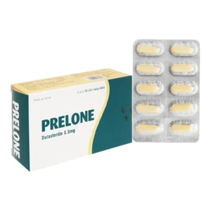 Prelone 0,5 ( Dutasteride 0,5mg ) Phil 3 vỉ x 10 viên – Nhà Thuốc Tâm Sơn